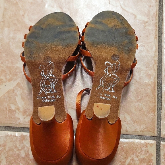 Dance with me nude sequin ballroom dance shoe - Picture 4 of 4